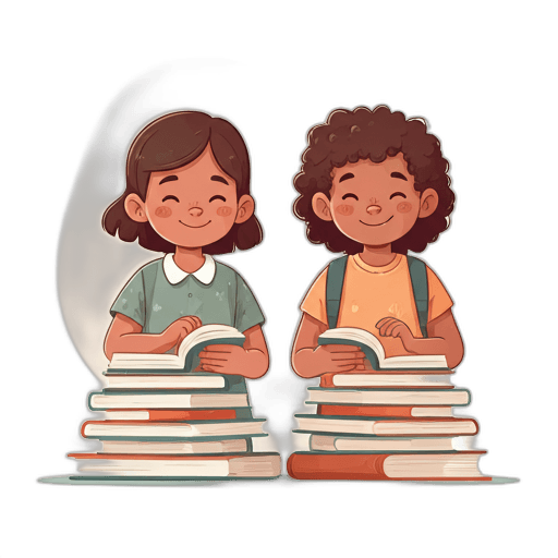 Happy students